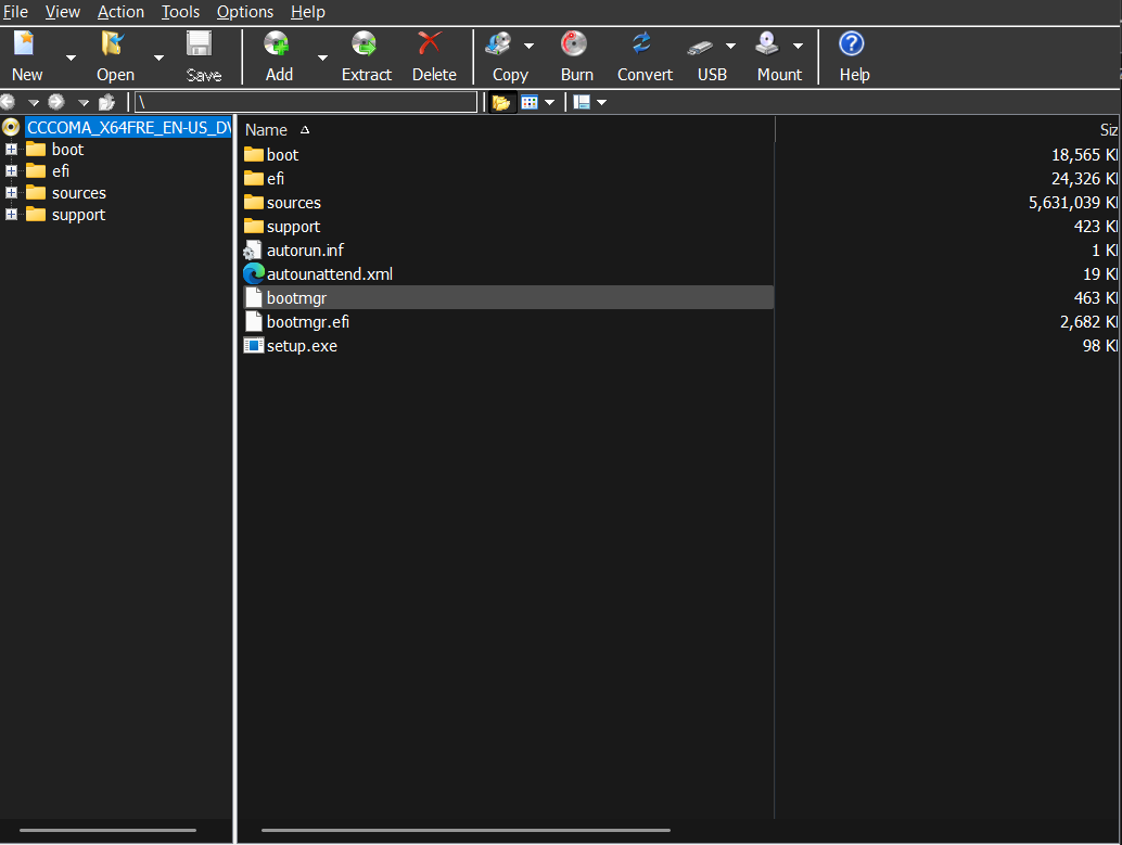 PowerISO Step 2