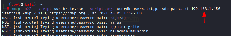 nmap-ssh-brute