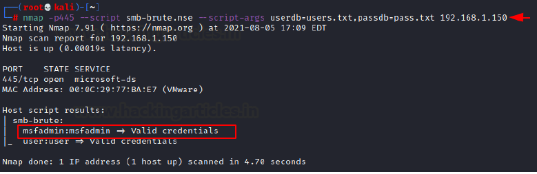 nmap-smb-brute